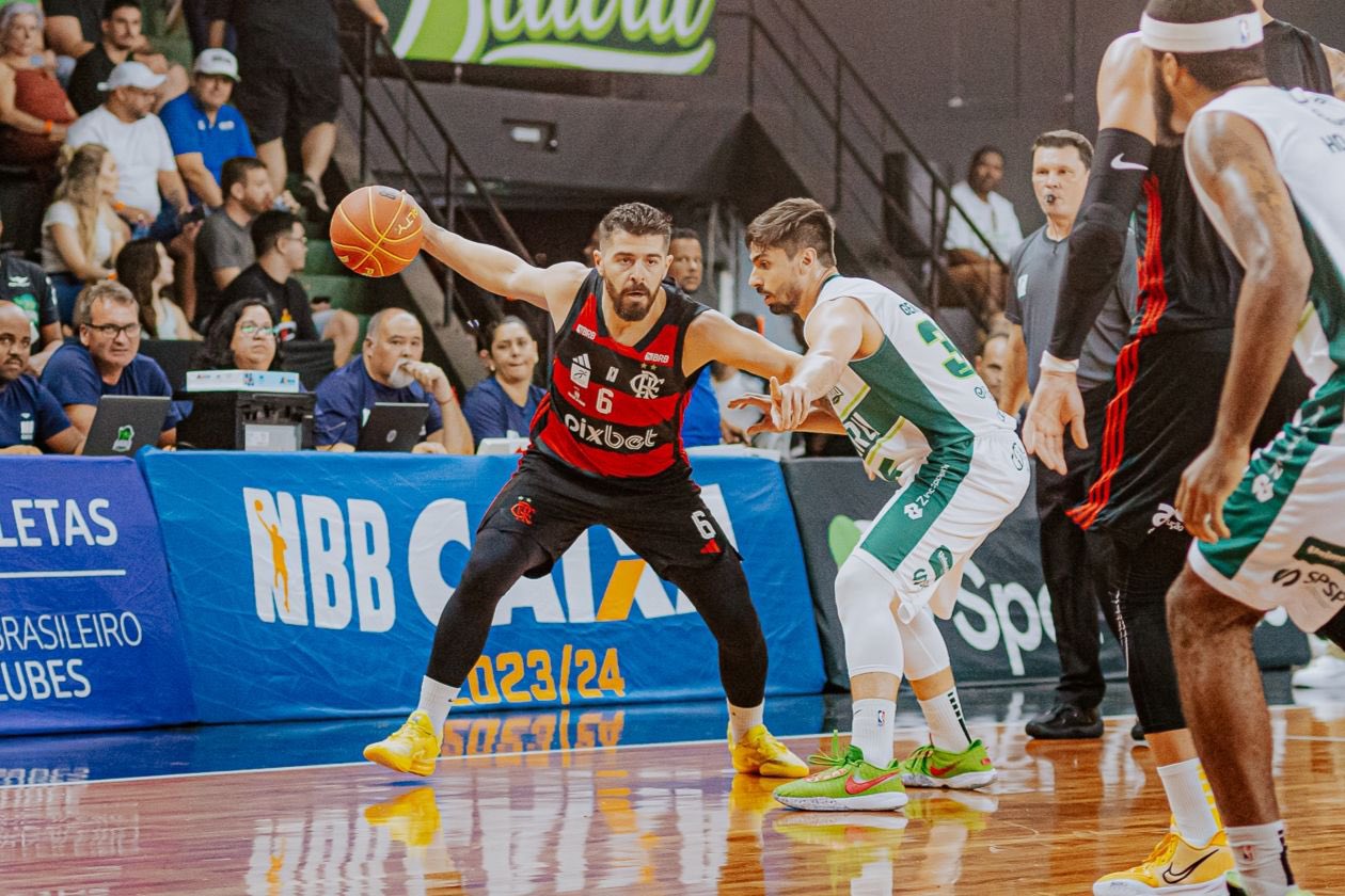 Franco em ação pelo Flamengo